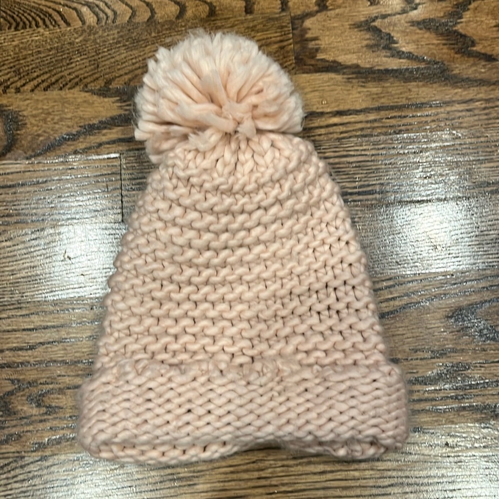 Womens Winter Pom Pom Knit Beanie Hat